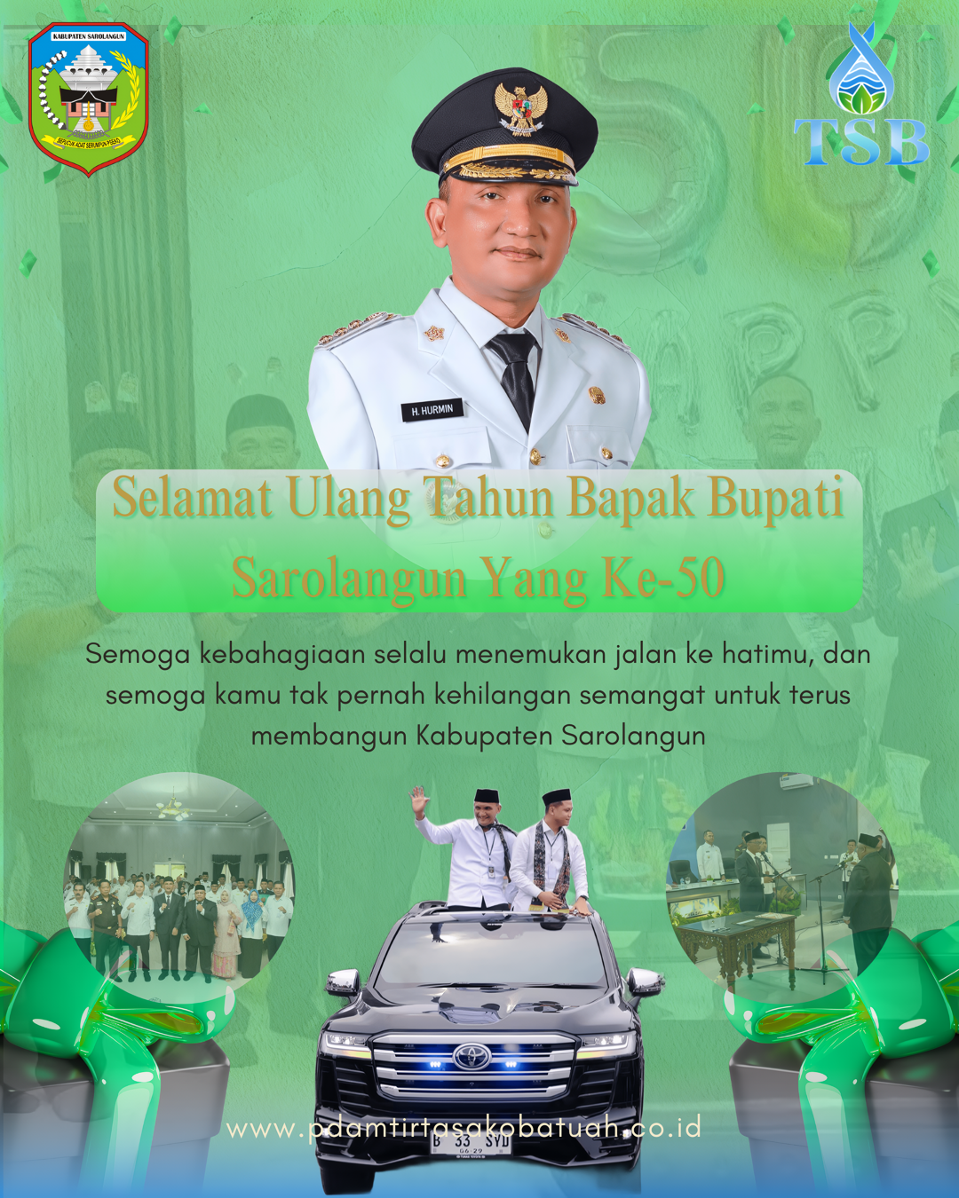 Ulang Tahun Yang Ke-50 Bupati Sarolangun H. Hurmin